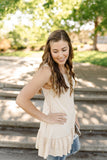 Champagne Nights Tunic Top