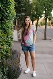 Tangled Up In Blue Summer Shorts