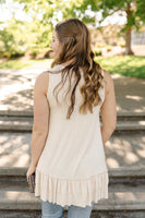 Champagne Nights Tunic Top