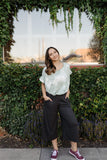 Splendid Charcoal Gaucho Pants