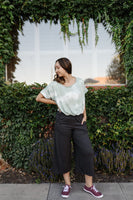 Splendid Charcoal Gaucho Pants