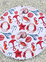 Convertible Round Towel to Backpacks