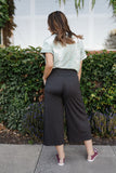 Splendid Charcoal Gaucho Pants