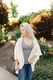 Dove Gray Lacy Bralette Tank