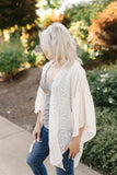 Cherry Blossom Ruffled Sleeve Cardigan