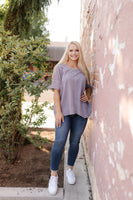 Fields of Violet Knit Tunic