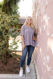 Fields of Violet Knit Tunic