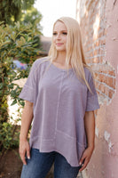 Fields of Violet Knit Tunic