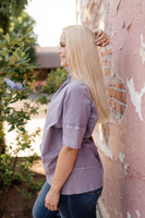 Fields of Violet Knit Tunic