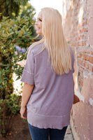 Fields of Violet Knit Tunic