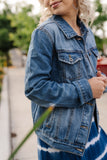 Distressed Dream Denim Jacket