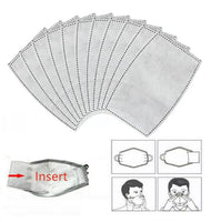 5 Layer Carbon Face Cover Filter Inserts