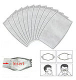 5 Layer Carbon Face Cover Filter Inserts