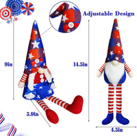 Patriotic Gnome Set of 2
