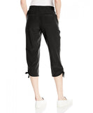 Active Side Cinched Stretchy Capris
