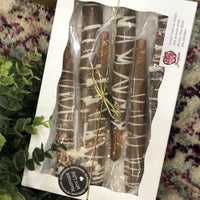 Caramel and Chocolate Covered Pretzel Gift Set