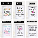 Mugsby Sassy Insulated Travel Mugs 120z