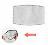 5 Layer Carbon Face Cover Filter Inserts