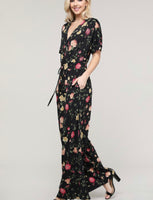 Burst of Floral Jumpsuit