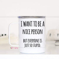 Mugsby Sassy Insulated Travel Mugs 120z