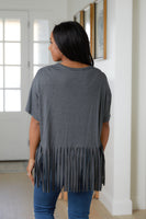 Blake Fringe Hem Top