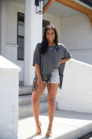 Blake Fringe Hem Top