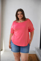 Always Mine Scoop Neck Top