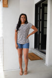 Don't Tame Me Animal Print Top