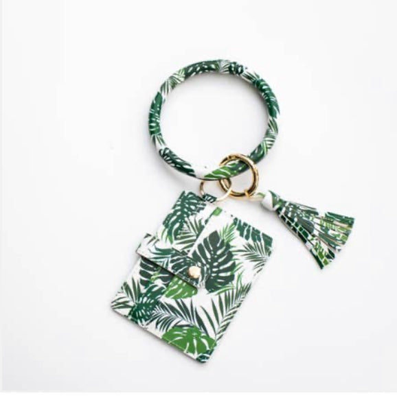 Funky Monkey Wallet and Keyring Combo