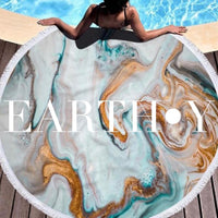 Geode Beach Towels