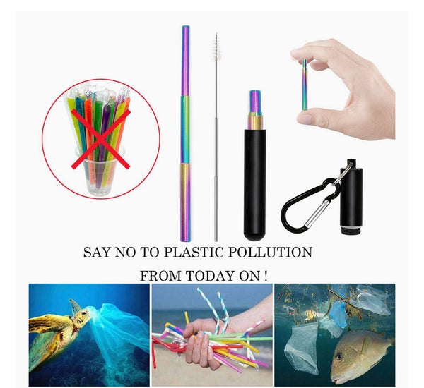 Unicorn Reusable Straws