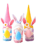 Plush Easter Gnome Set 3pk