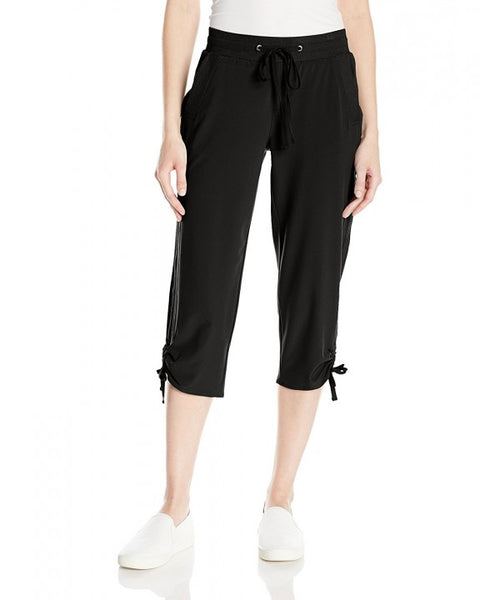Active Side Cinched Stretchy Capris