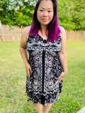 Chloe Flirty V-Neck Dress