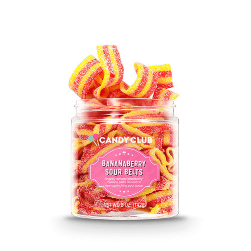 Candy Club Bananaberry Sour Belts