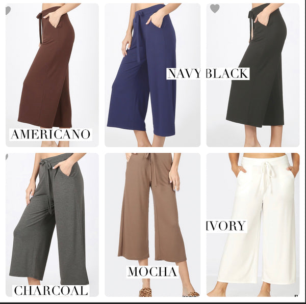 Cropped Lounge Pants