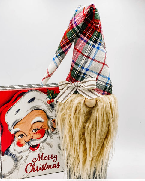 Mystery Holiday Gnome Wine Topper