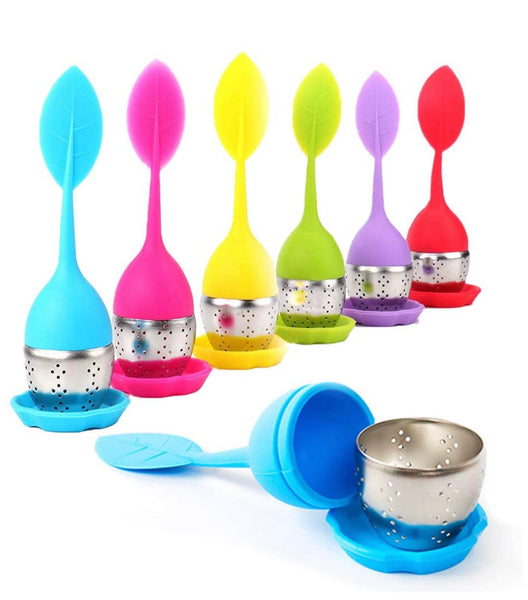 Silicon Tea Infusers With Drip Tray