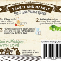 Great Lakes Make Your Own Pickle Kit
