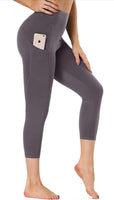Yoga-na Love These Capri Leggings in Grey