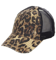 Criss Cross Ponytail Hats