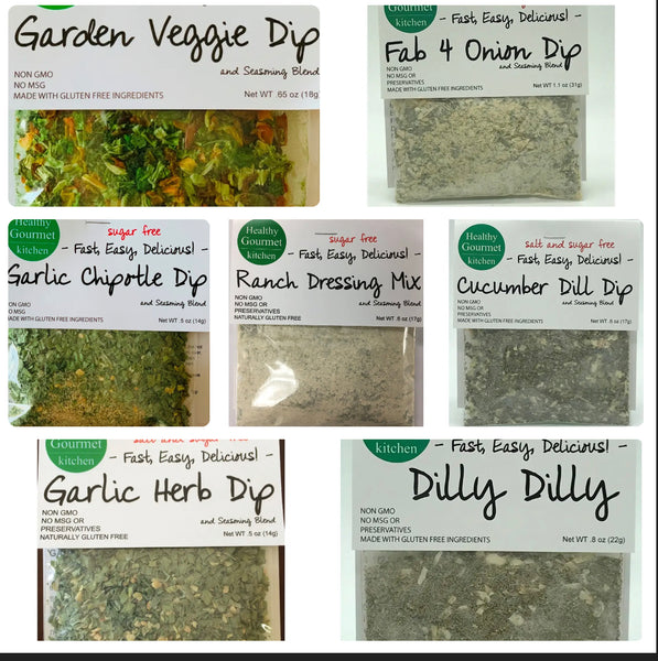 Healthy Gourmet Kitchen Dips