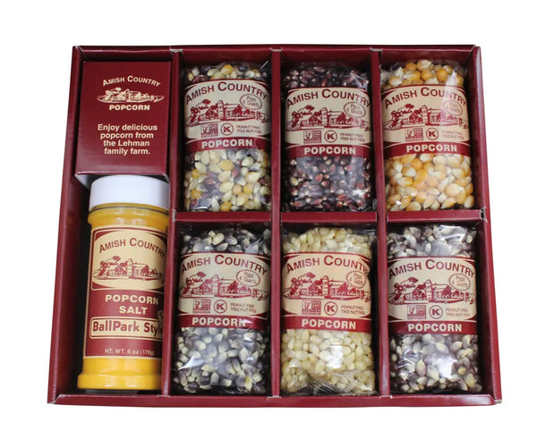 Amish Country Popcorn 6 Pack Variety Set