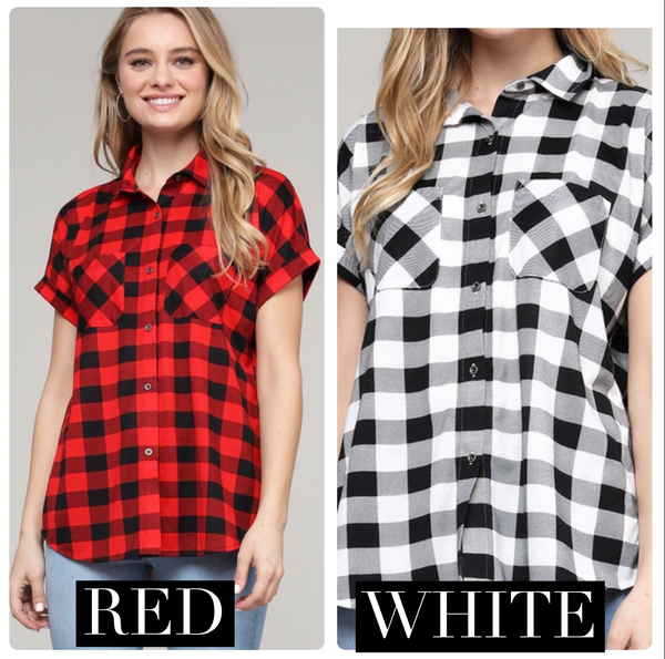 So Plaid To See You Top