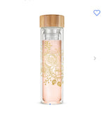 Pinky Up Blair™ Bouquet Glass Travel Infuser Mug