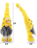 Plush Bumblebee Gnome 2pk