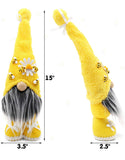 Plush Bumblebee Gnome 2pk