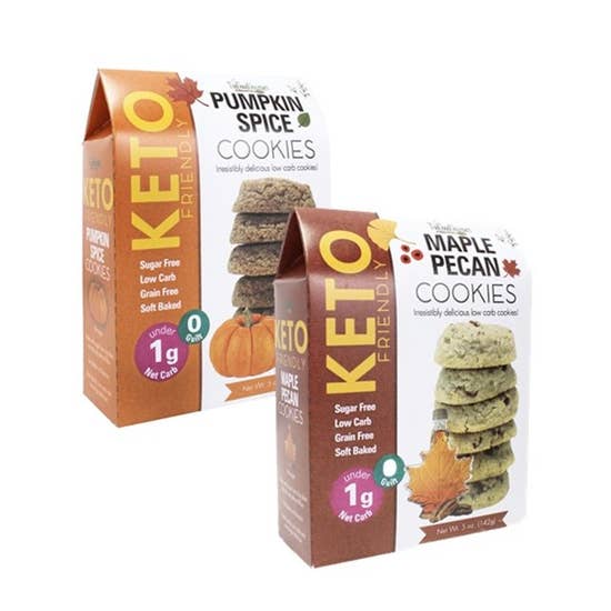 Fall Harvest Keto- Friendly Cookies