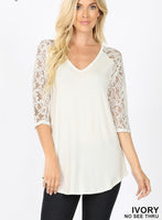 Little Bit Of Lace Top