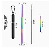 Unicorn Reusable Straws